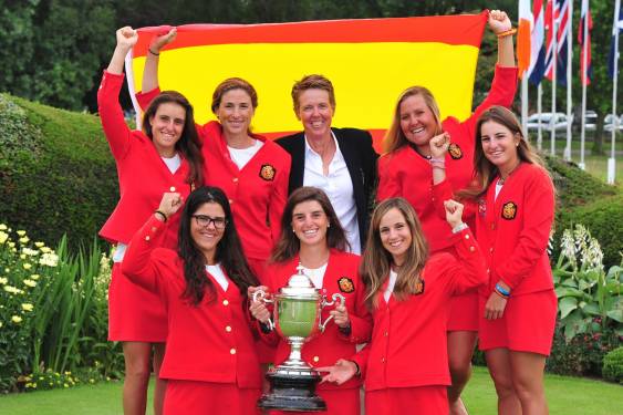 España se cuelga la medalla de oro en el Europeo Absoluto Femenino por Equipos