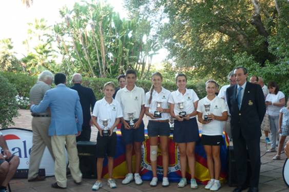 El equipo de Guadalmina, Subcampeón del Interclubs Infantil de España