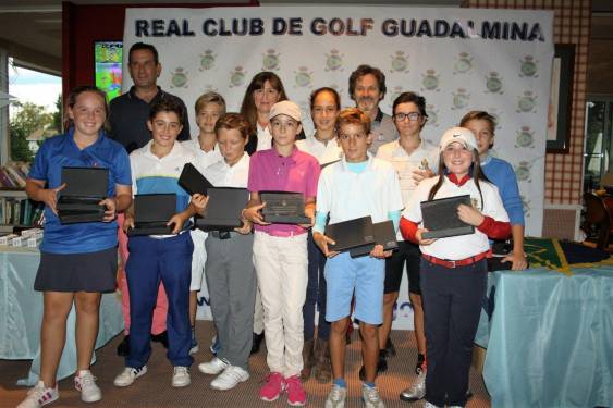 Los Circuitos Infantil y Benjamín de Andalucía han hecho una nueva parada en el Real Club de Golf Guadalmina