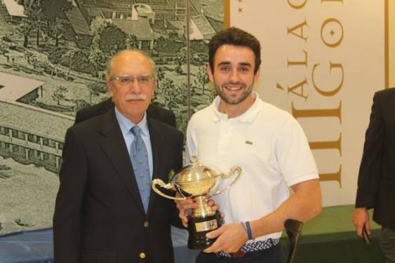 Juan Postigo, campeón del Open de España de Golf Adaptado 2017 en el Parador de Málaga de Golf