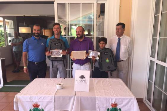 Pedro Rodríguez, ganador del Puntuable Andaluz de Pitch & Putt en Alhaurín Golf