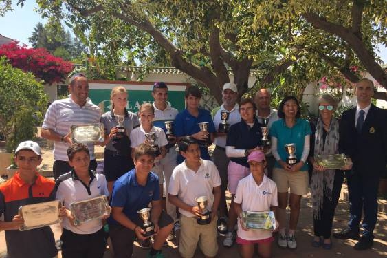 Lauro Golf corona a los Campeones de Andalucía de Segunda, Tercera y Cuarta Categorías