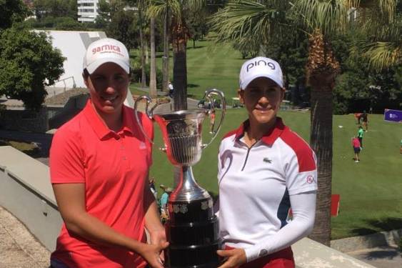 ​​Azahara Muñoz y Carlota Ciganda: “Nos motiva mucho el Open de España y venimos a por todas”