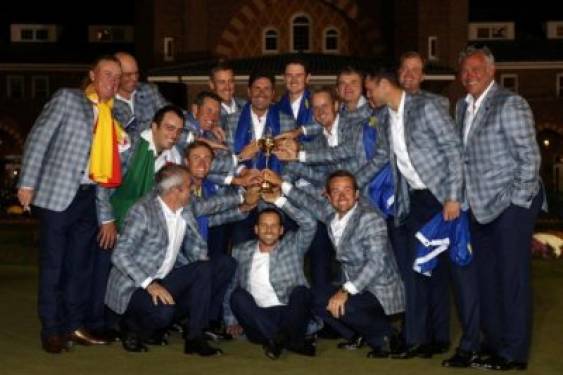 Europa se adjudica la Ryder Cup 2012 gracias a una remontada épica