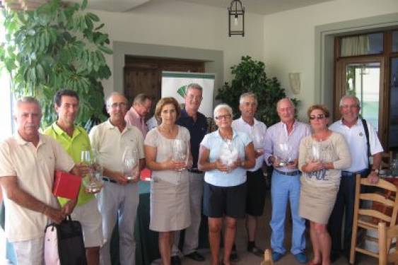 El Circuito Seniors, Gran Premio Unicaja, celebró nuevos torneos en Sherry Golf Jerez y el Club de Campo de Córdoba        