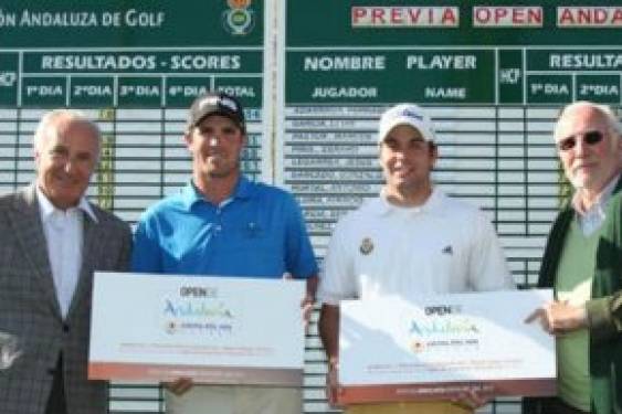 Antonio Hortal y Nacho Elvira ganan la previa del Open de Andalucía