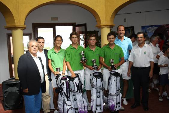 El Real Club de Golf de Sevilla se proclama campeón del Interclubs Infantil y Cadete de Andalucía
