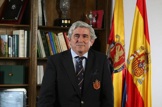 Gonzaga Escauriaza: “José María Olazábal constituye un gran honor para nuestro deporte"