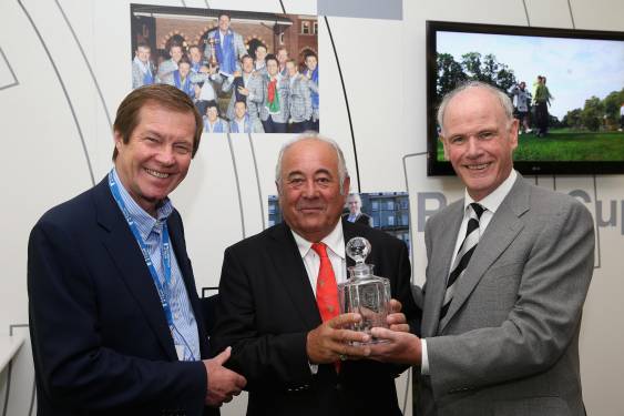 Ángel Gallardo, vicepresidente del Circuito Europeo, homenajeado por la PGA
