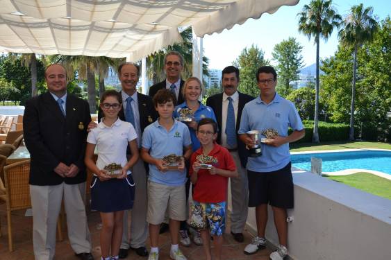 Las futuras estrellas del Pitch & Putt andaluz muestran su potencial en el Real Club de Golf Guadalmina