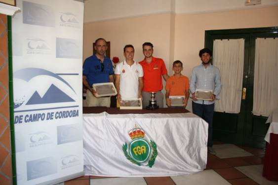 Roberto Rivas, ganador del Puntuable Andaluz en el Club de Campo de Córdoba