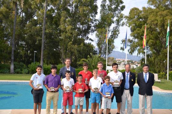 Recital de Felipe Barrena en el Campeonato de Andalucía Sub 16 de Pitch & Putt