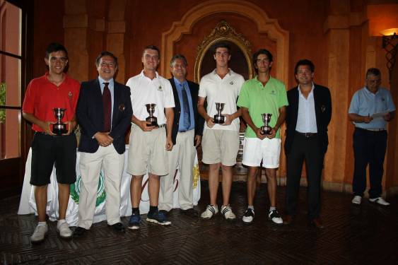 El Real Club de Golf Guadalmina levanta el título del Campeonato Interclubs Masculino de Andalucía