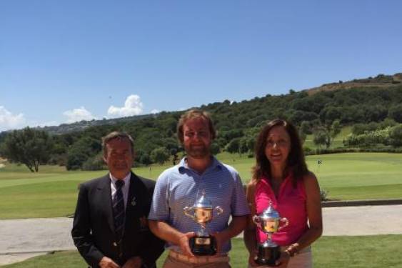 María Orueta y Eduardo Corsini, Campeones de España de Mayores de 35 años en La Reserva de Sotogrande