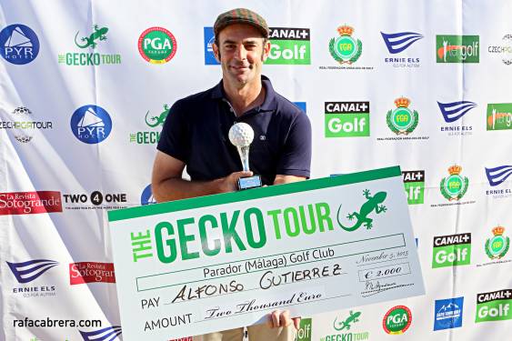  Alfonso Gutierrez, ganador del torneo Gecko en Parador y Guadalhorce