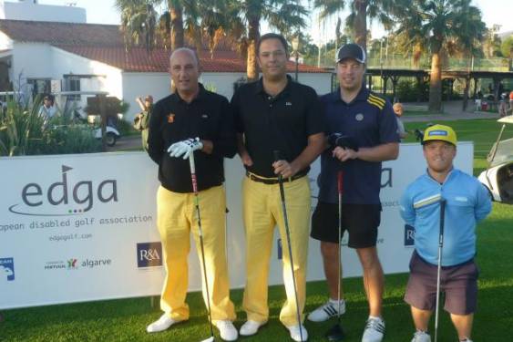 El Parador de Málaga ha acogido la primera jornada del Campeonato de Europa de Golf Adaptado, con España en el primer puesto