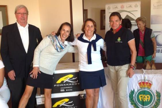 Aurora y Mª José Hidalgo, ganadoras del Trofeo Andalucía de Señoras en el Club de Campo de Córdoba