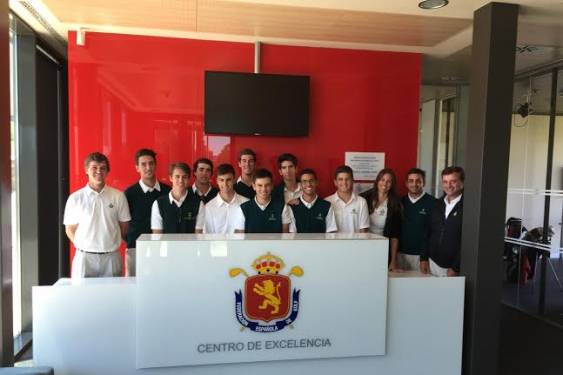 Visita del Comité Técnico Amateur Masculino al Centro de Excelencia de la Real Federación Española de Golf