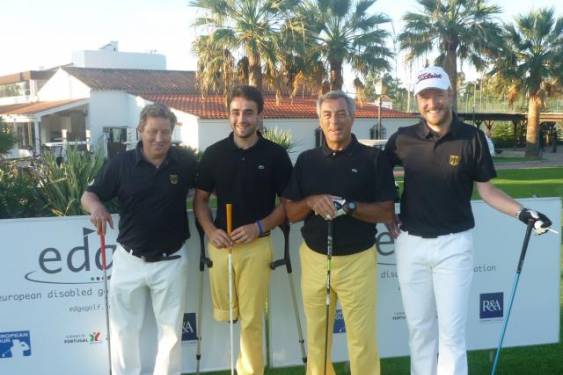 España es sexta en el Campeonato de Europa de Golf Adaptado a falta de una jornada en el Parador de Málaga de Golf