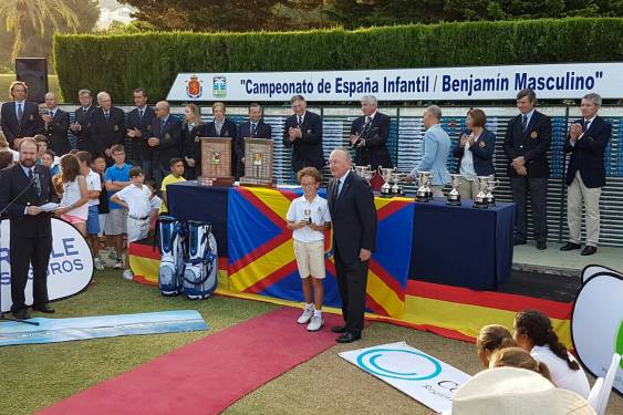 Alexander Amey, ganador de la Copa Alevín de 11 años en los Campeonatos de España Infantil, Alevín y Benjamín 2016