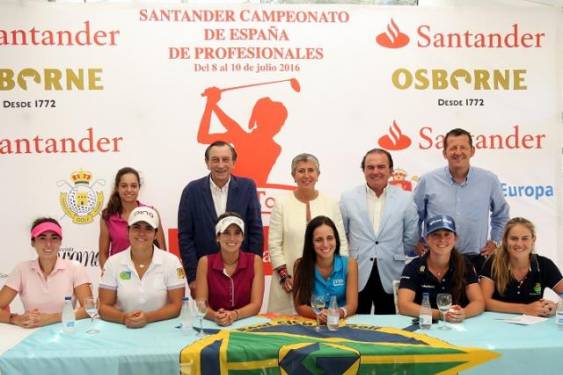 Presentación oficial del Santander Campeonato de España de Profesionales Femenino en el Real Club de Golf Guadalmina