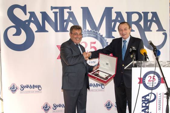 El club marbellí Santa María Golf celebra su 25 aniversario