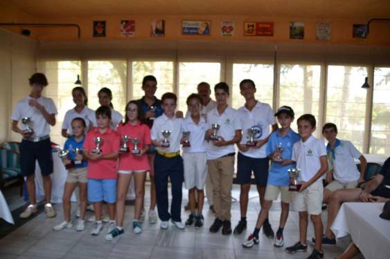 Playa Serena e Islantilla, una vez más, sede del mejor golf infantil en los Circuitos Juvenil y Benjamín de Andalucía