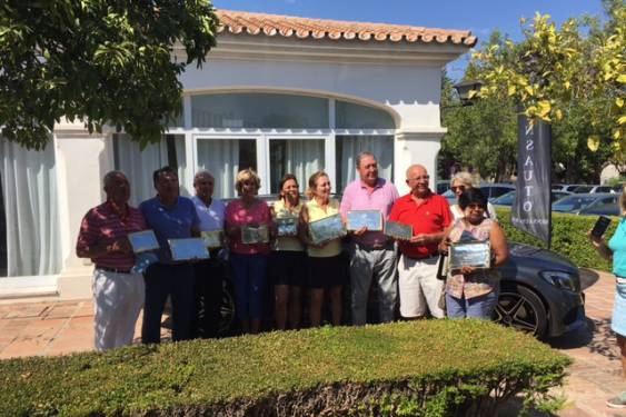 Añoreta Golf ha acogido una nueva prueba del Circuito Senior de Andalucía