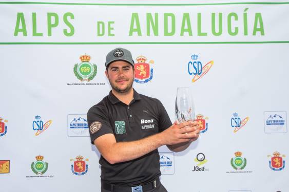El austriaco Clemens Gaster, vencedor del Alps de Andalucía disputado en Santa Clara Golf Granada  
