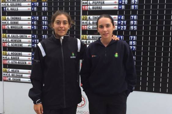 Ana Amalia Pina, líder en el English Girls' Under 14 Open Championship