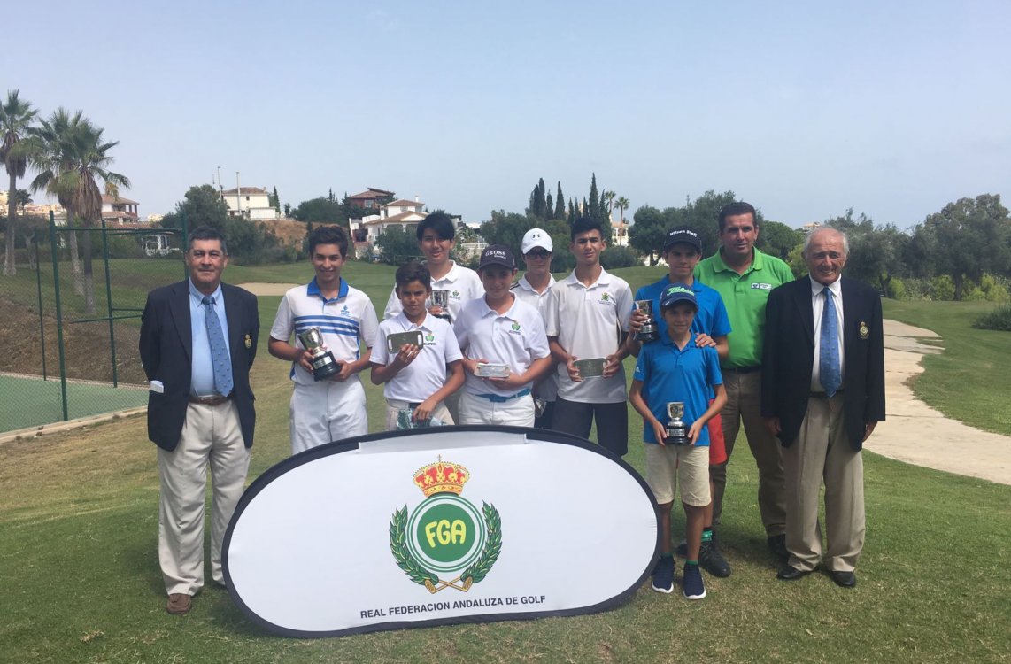Fermín Palma y Marco Furnell, Campeones de Andalucía de Dobles Pitch and Putt en Bil Bil Golf