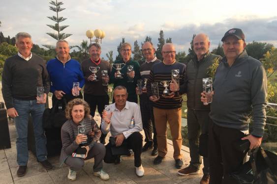 José Duarte y Macarena Benítez, Campeones de Andalucía de Dobles Senior en Baviera Golf