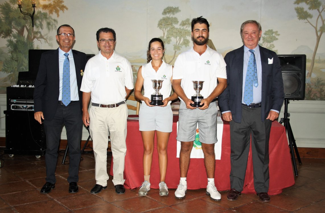 Teresa Toscano y Calvin John Greschner ganan el Campeonato Individual de Andalucía en un trepidante final en Sherry Golf