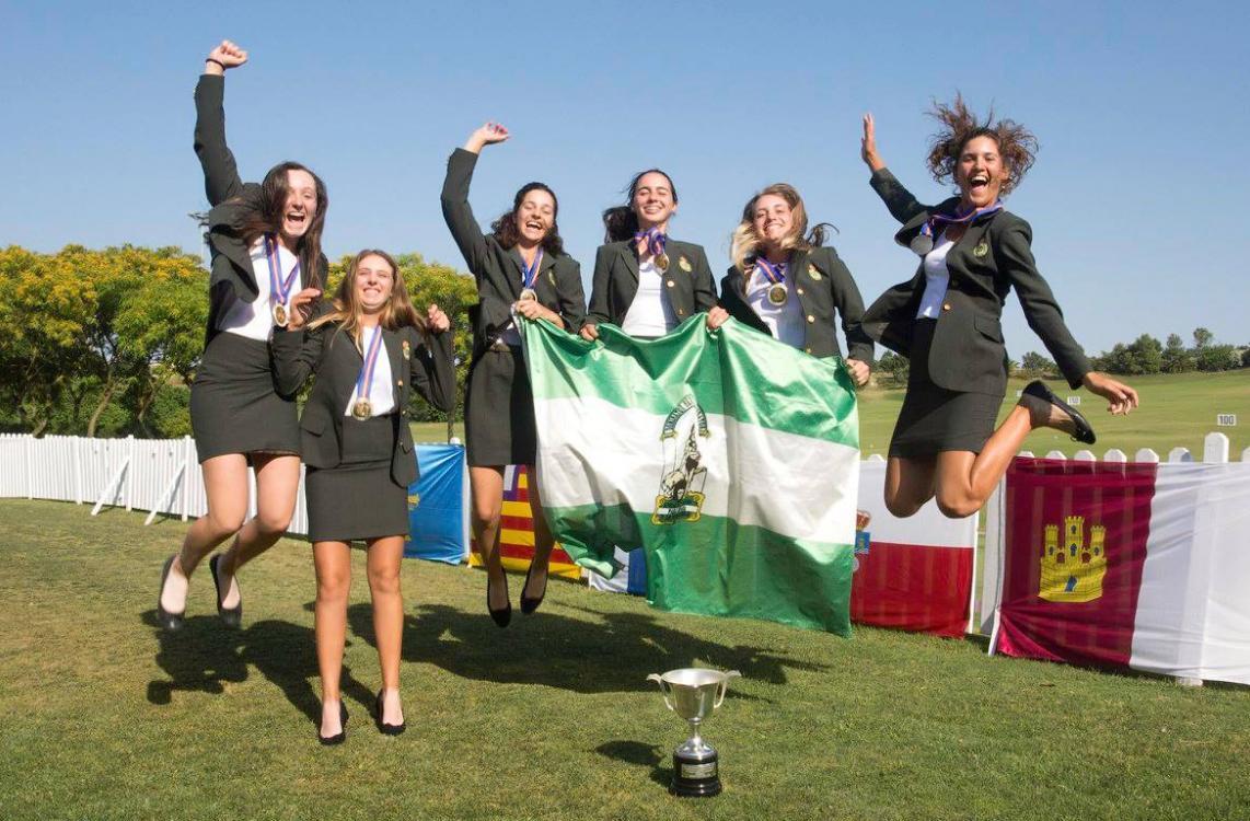Andalucía conquista el triunfo en el Interautonómico Femenino en Sherry Golf