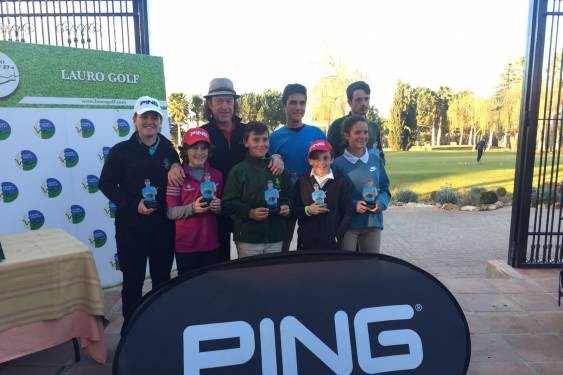 Miguel Ángel Jiménez testigo directo del mejor golf infantil en Lauro Golf