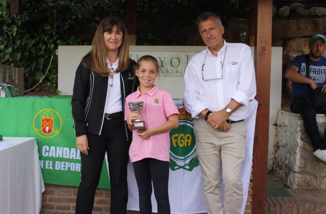 Fiesta de golf infantil en el Real Club El Candado de Málaga