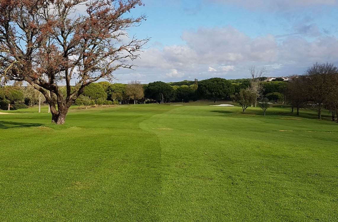 El Club de Golf Bellavista toma ventaja en el foursomes en el Campeonato de Andalucía Interclubs Masculino en el Parador