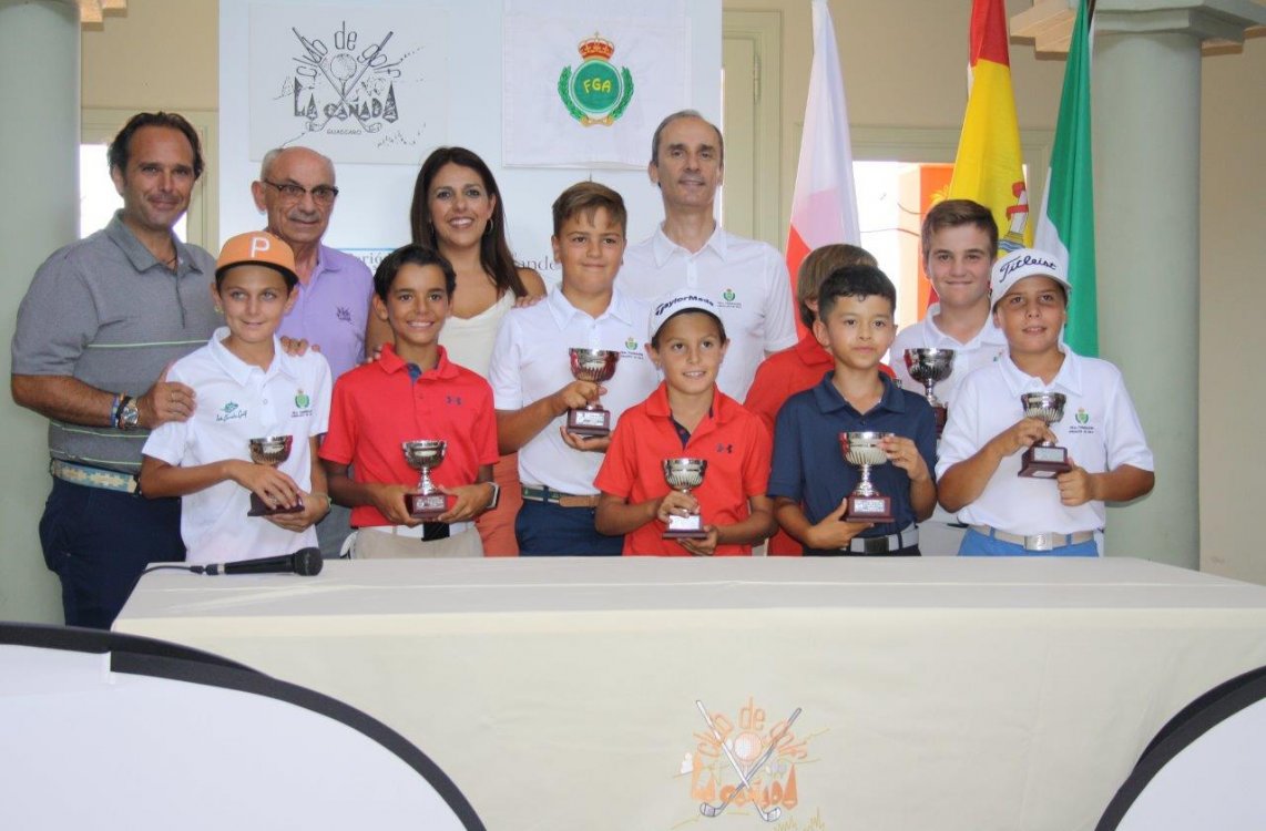 Samuel Love y Gonzalo Baños conquistan el triunfo en el Gran Premio Alevín y Benjamín de La Cañada