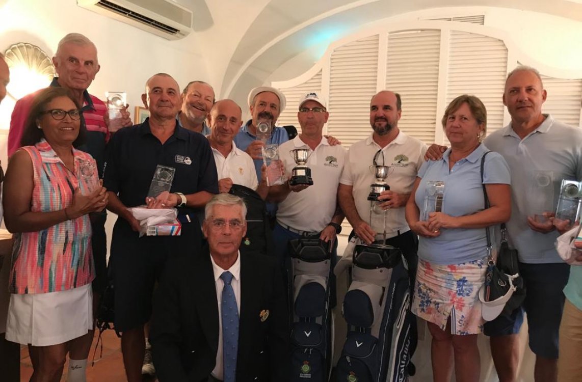 Luis López y Jorge Gross, Campeones de Andalucía Senior 2019 en Arcos Golf