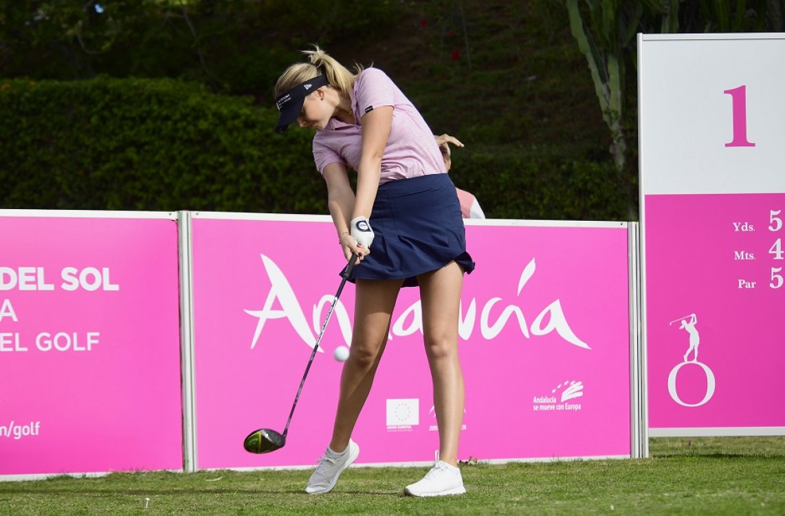 Olivia Cowan, fiero desembarco germano en el Andalucía Costa del Sol Open de España Femenino