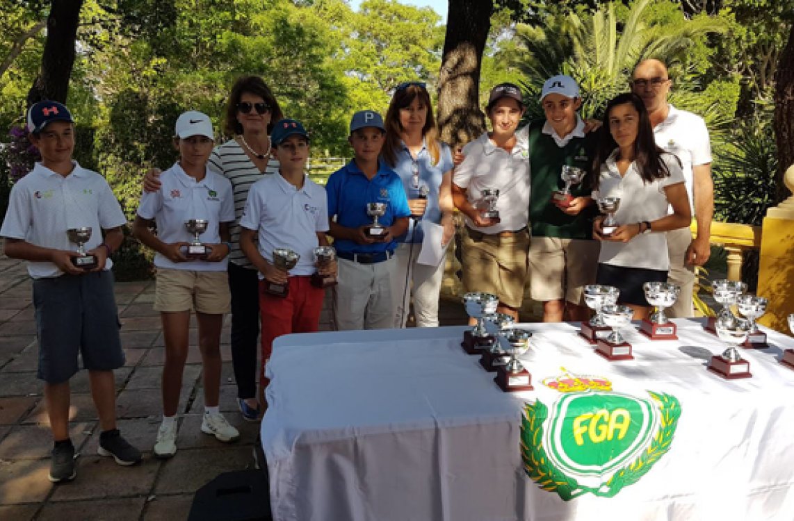 El Circuito Juvenil y Benjamín de Andalucía visita el Real Club de Golf Guadalhorce y Valle del Este