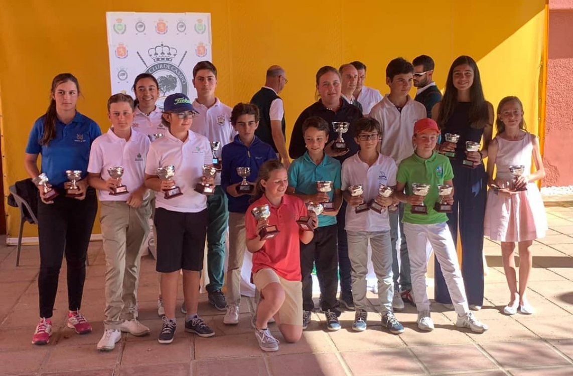 Los Circuitos Juvenil y Benjamín de Andalucía visitaron el Real Club de Campo de Córdoba