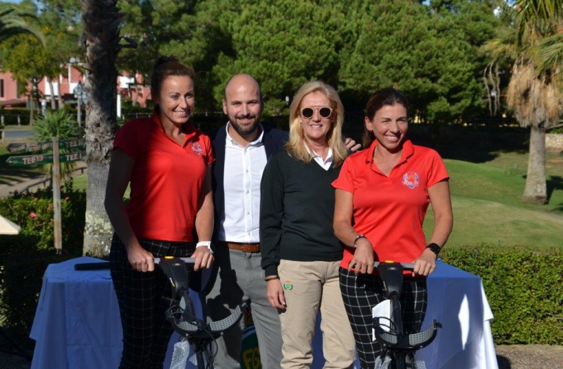 Mª Luz Gutiérrez y Eva Camacho, ganadoras del Trofeo Andalucía de Señoras en Islantilla Golf