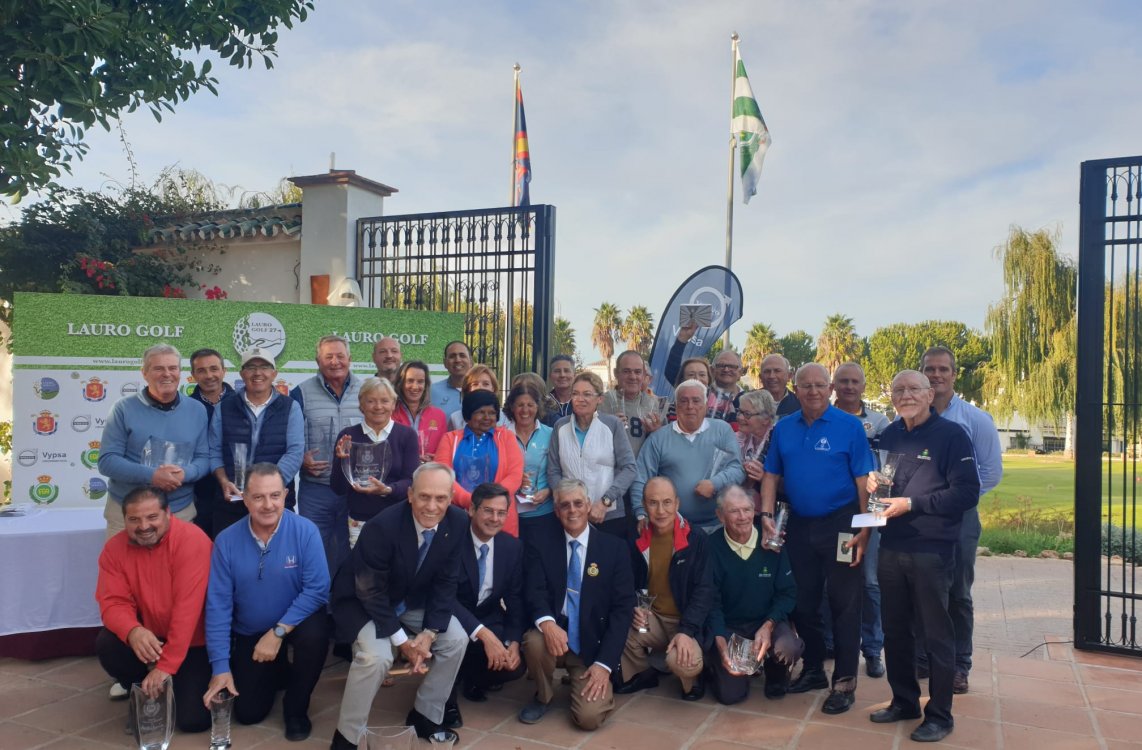 El Circuito Senior de Andalucía 2019 cierra su temporada en Lauro Golf