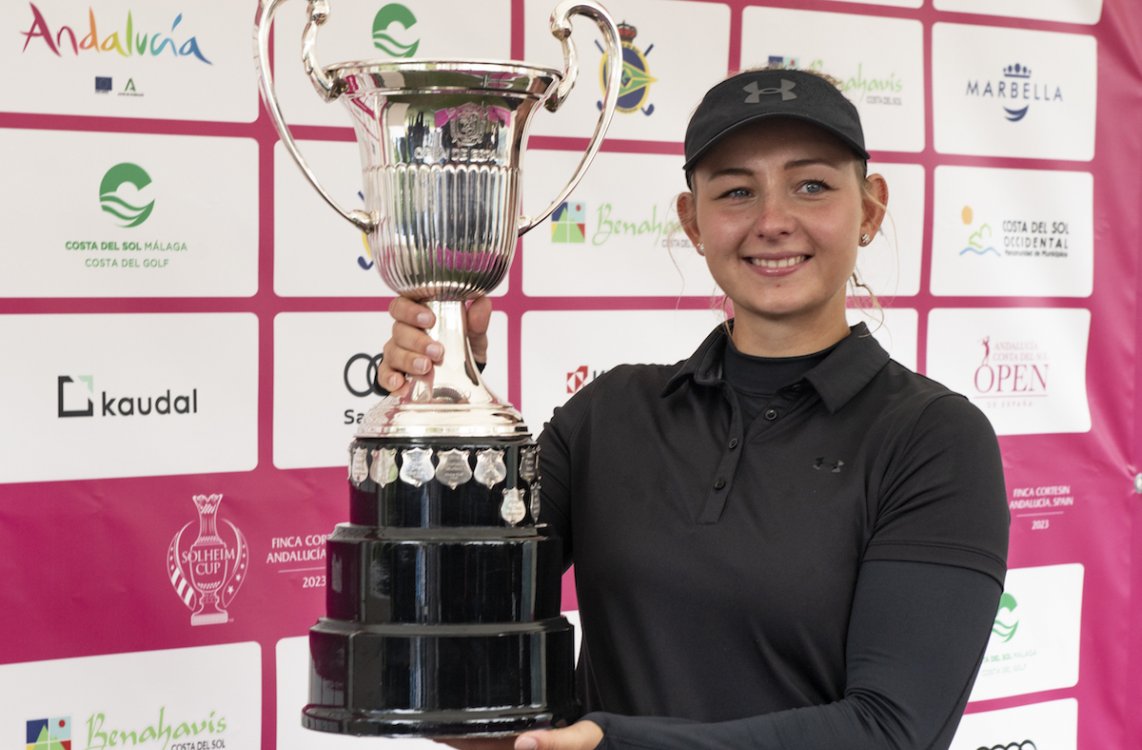 Histórico tercer puesto de Ana Peláez y victoria de Pedersen en el Andalucía Costa del Sol Open de España