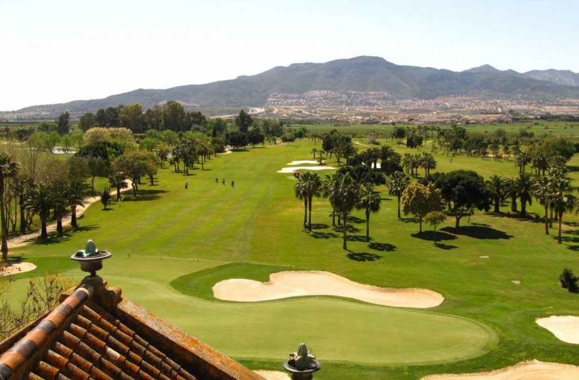 Espectáculo de golf en el Circuito Andaluz de Profesionales de Guadalhorce