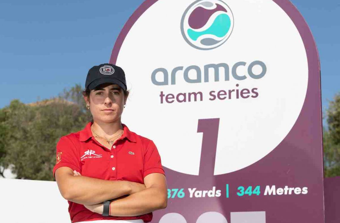Ana Peláez debuta esta semana como profesional en el Aramco Team Series Sotogrande en La Reserva