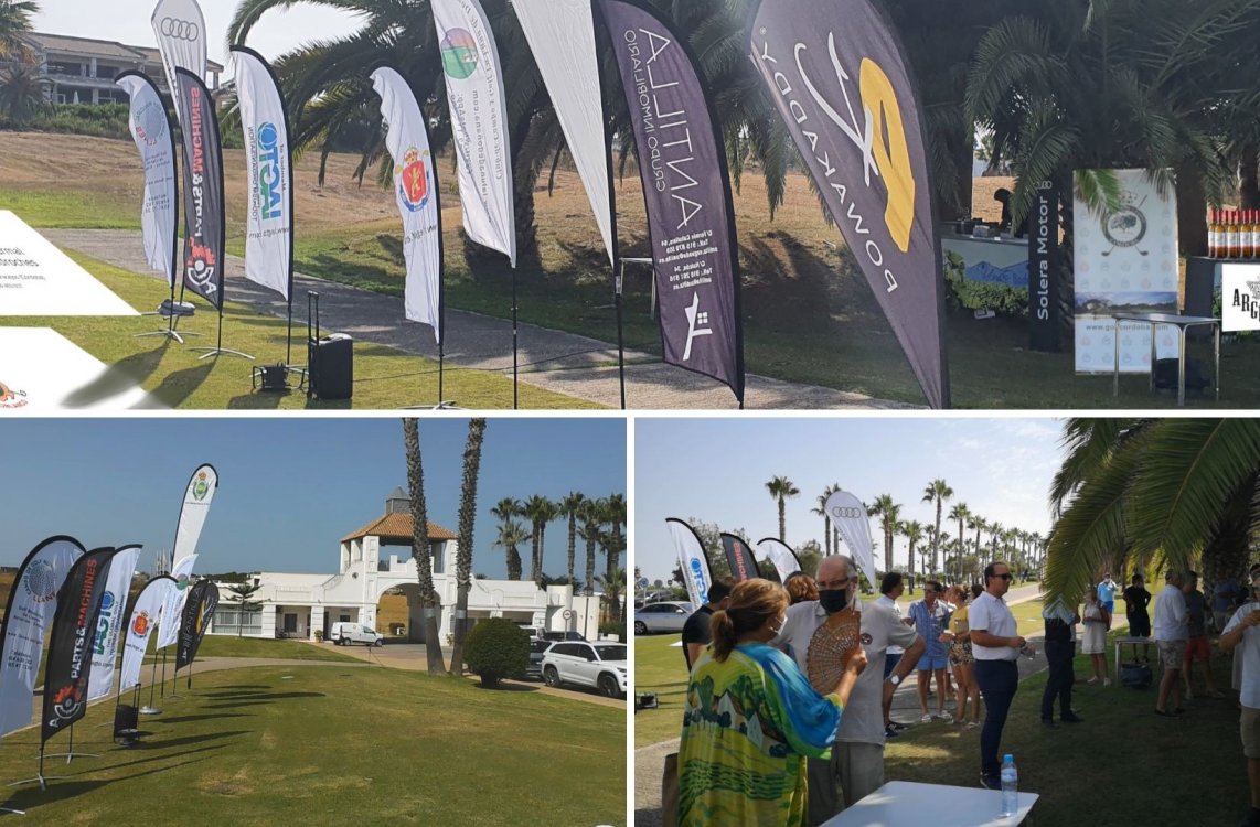 Presentación del Club de Campo y Golf La Luna de Doñana, en Sanlúcar de Barrameda