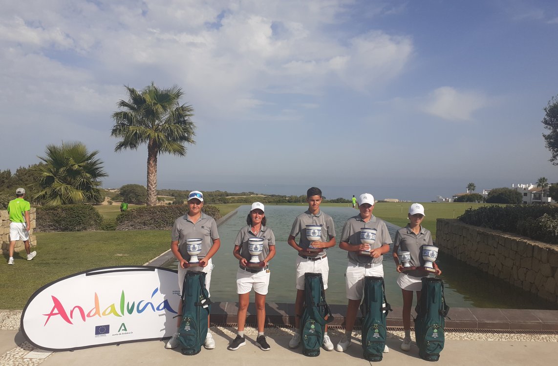 El Club de Golf La Cañada triunfa en el Campeonato de Andalucía Interclubs Infantil de Alcaidesa