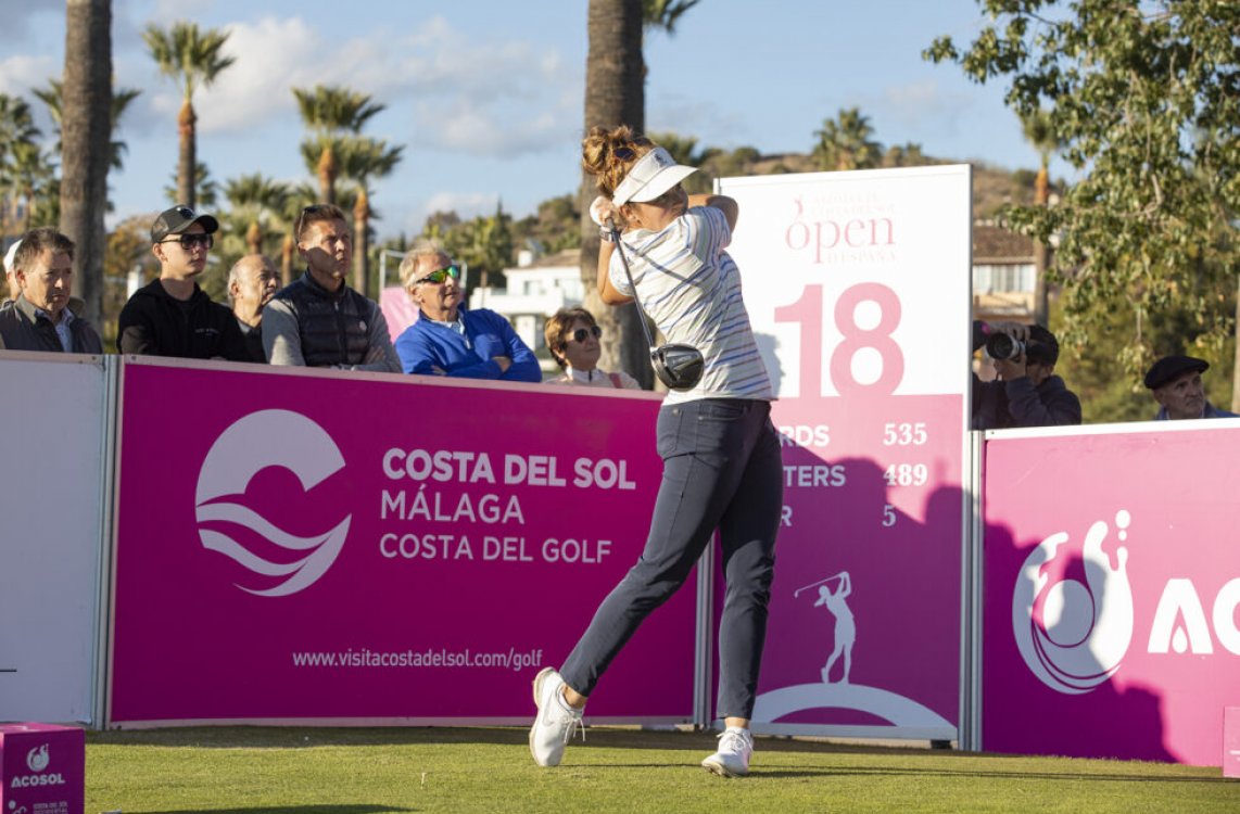 Fátima Fernández Cano y Carlota Ciganda marcan el ritmo en el Andalucía Costa del Sol Open de España